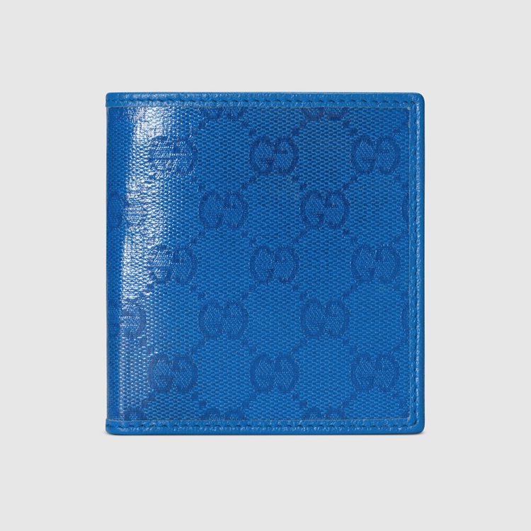 760320.FACHH.4344.001.080.0000.Light GG Crystal bi fold wallet